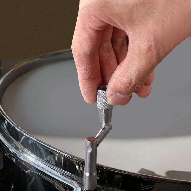 A.I.FORCE 23 Pieces Cymbal Replacement Accessories, Includes Cymbal Stand Felts, Drum Cymbal Felt Pads, Wing Nuts, Washers, Cymbal Sleeves and Drum Key - Gray - Image 4